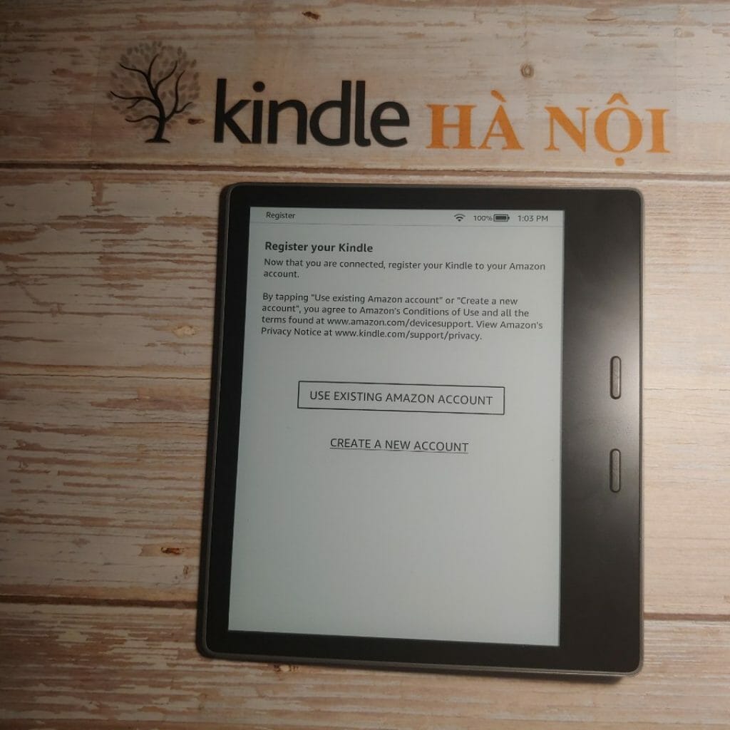 hướng dẫn tạo tài khoản Amazon Kindle - Kindlehanoi.vn