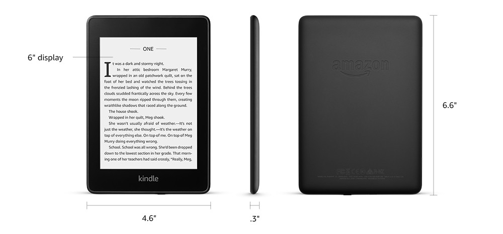 Sự khác biệt giữa Kindle Paperwhite và các Kindle thế hệ trước (vào thời điểm nó được ra mắt)