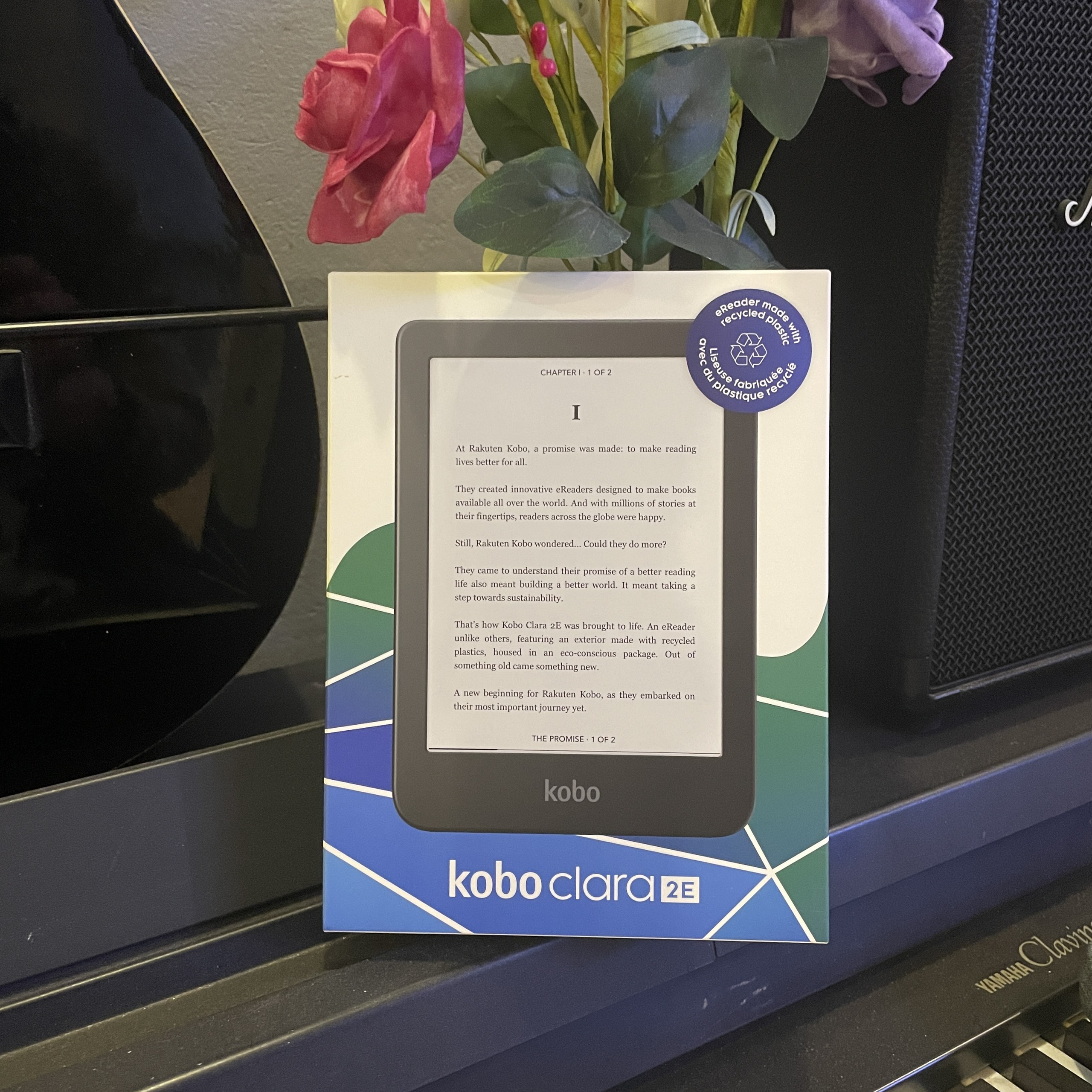 Kobo Clara 2E- Chiếc máy đọc sách mang nhiều thông điệp về môi trường