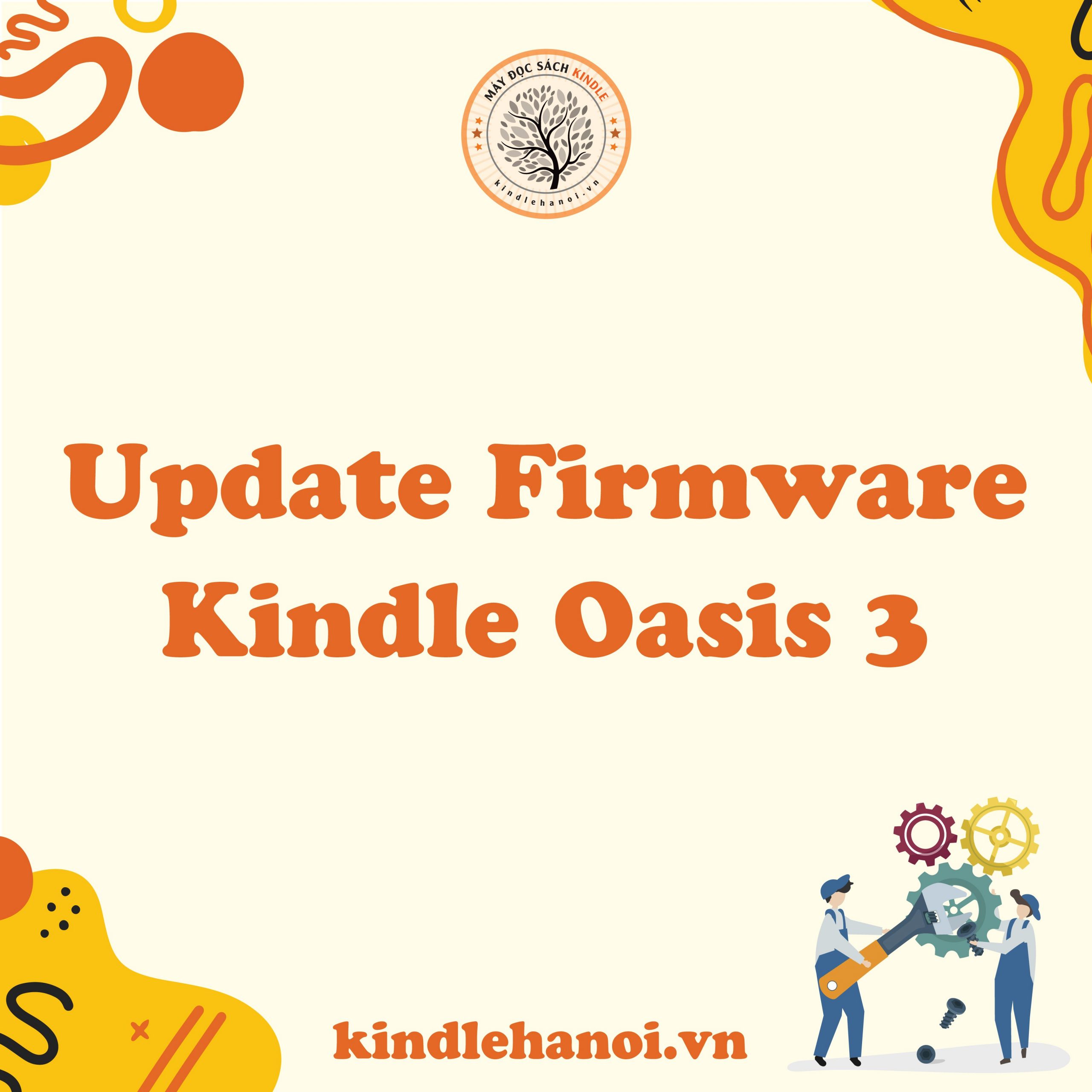 THÔNG BÁO VỀ UPDATE FIRMWARE KINDLE OASIS 3 (10th)
