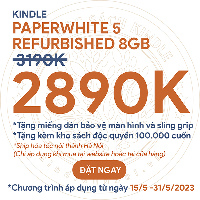 SIÊU HOTTT VỚI KINDLE PAPERWHITE 5 REFURBISHED CHỈ 2890K !!!!!!!!