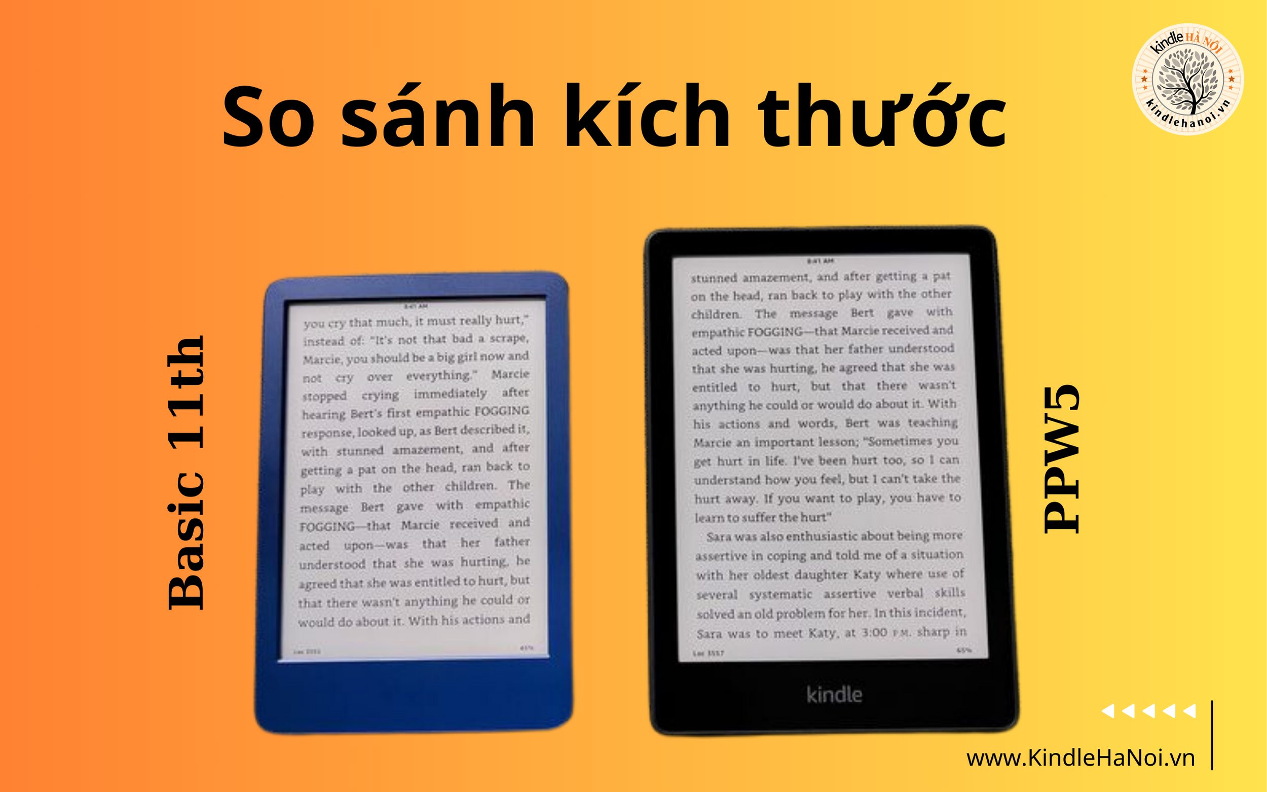 Máy đọc sách Kindle Basic 2022 (11th) - Store Kindle Hà Nội