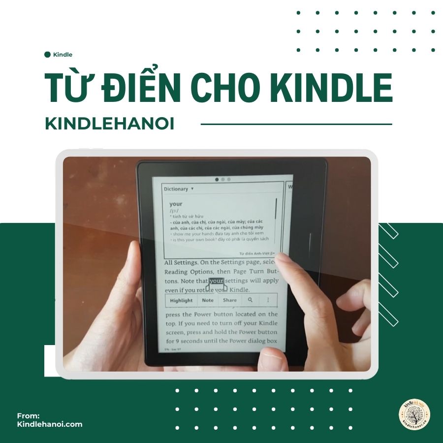 Tính năng từ điển cho Kindle là gì? Cách tải xuống và sử dụng tính năng từ điển cho Kindle