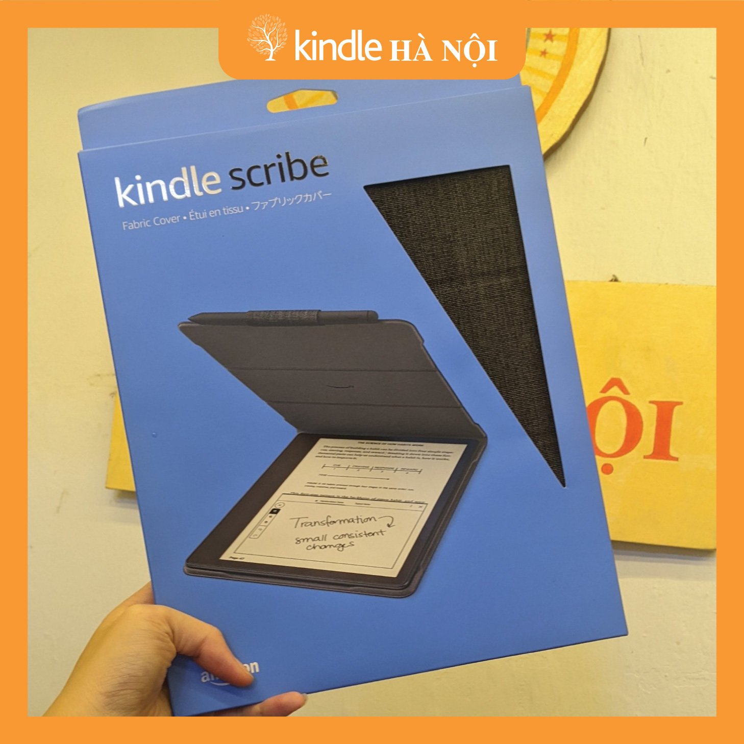 Bao da cover case chính hãng Amazon cho máy đọc sách Kindle Scribe
