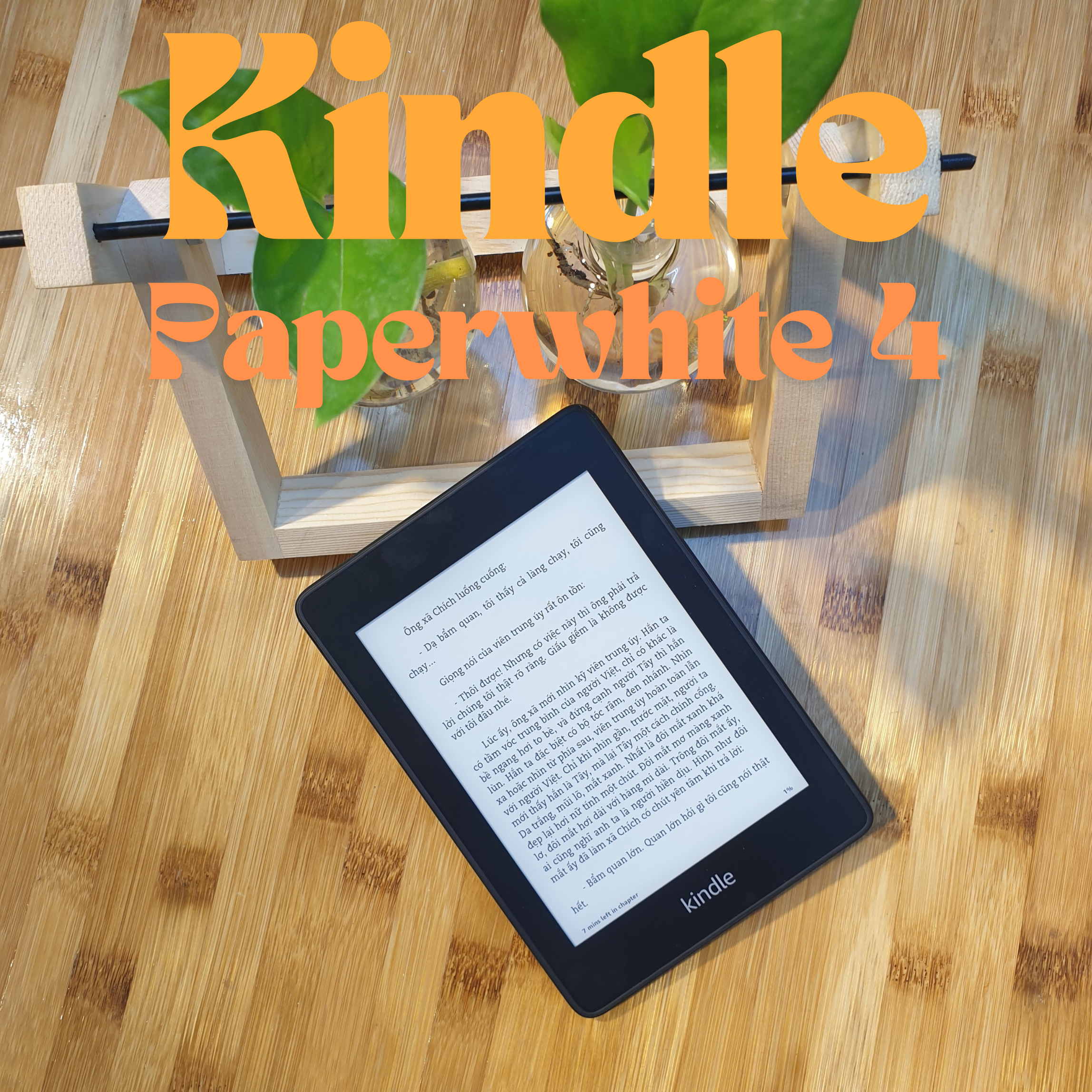 Kindle Paperwhite 4 – Nâng tầm trải nghiệm đọc sách điện tử